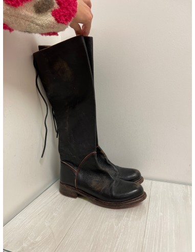 Boots Leather By Bed Stu In Black, Size: 8.5 de France