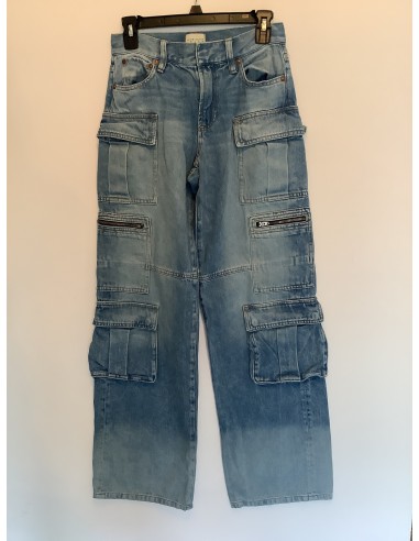 Pants Designer By Alice + Olivia In Blue Denim, Size: 0 en ligne