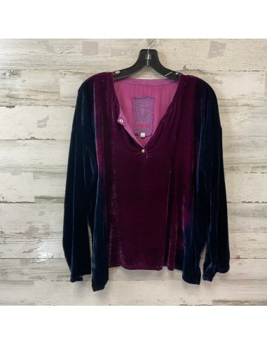 Top Long Sleeve By Johnny Was In Purple, Size: M livraison et retour toujours gratuits