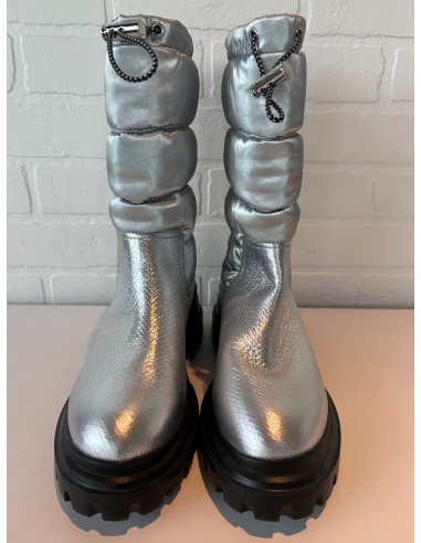 Boots Snow By Calvin Klein In Silver, Size: 7.5 JUSQU'A -70%! 