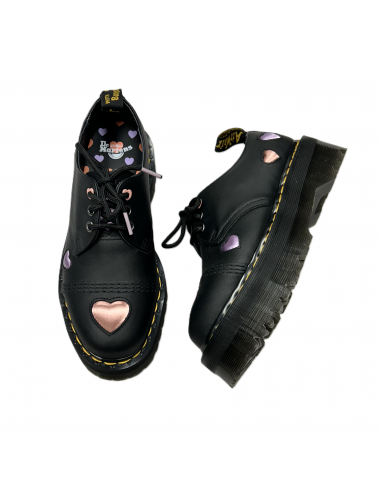 Shoes Heels Platform By Dr Martens In Black & Pink, Size: 7 Venez découvrir notre 