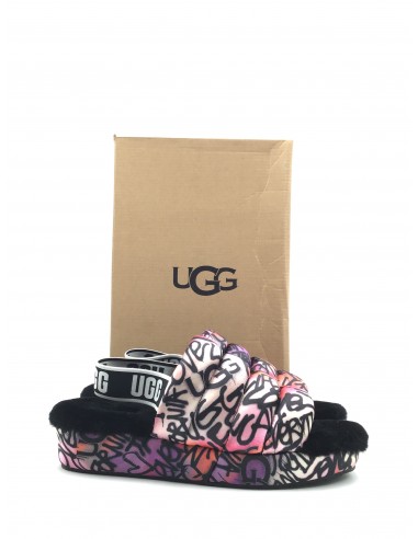 Shoes Designer By Ugg In Black & Pink, Size: 9 en linge