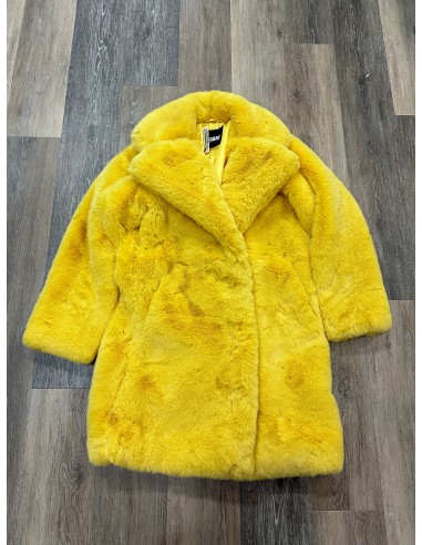 Coat Designer By Apparis In Yellow, Size: Xxs prix pour 