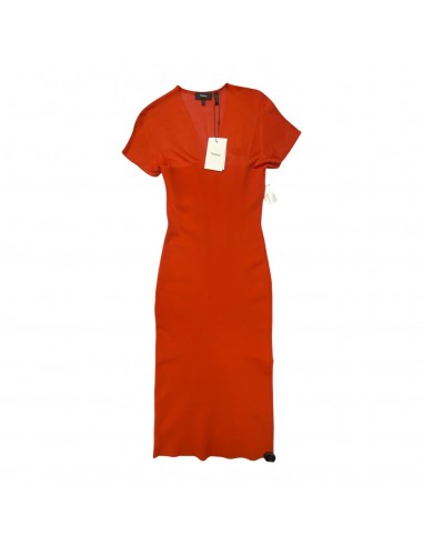 Dress Designer By Theory In Orange, Size: S en stock