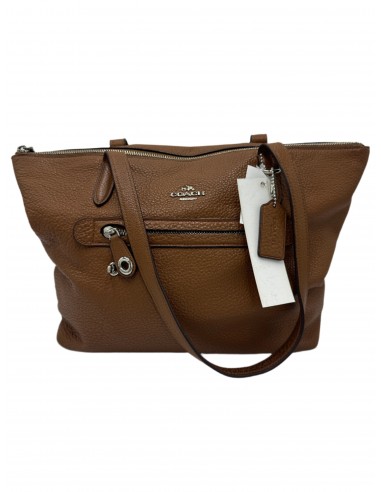 Leather zip-Top Handbag Designer By Coach à prix réduit toute l'année