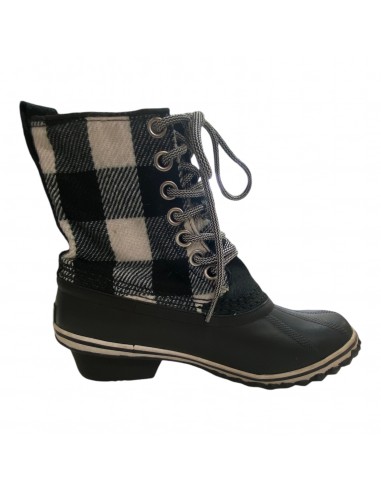 Boots Ankle Heels By Sorel In Black & White, Size: 6 Paris Déstockage Promo