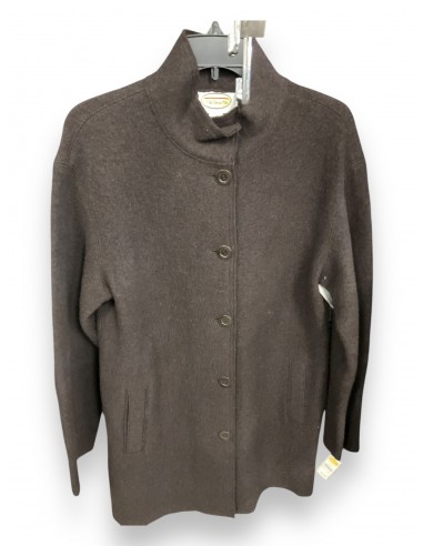 Coat Peacoat By Talbots In Brown, Size: S en ligne des produits 