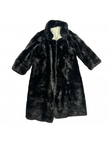 Coat Fur In Black, Size: S acheter en ligne