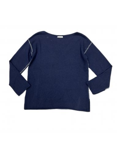 Sweater Cashmere By Johnny Was In Navy, Size: S est présent 