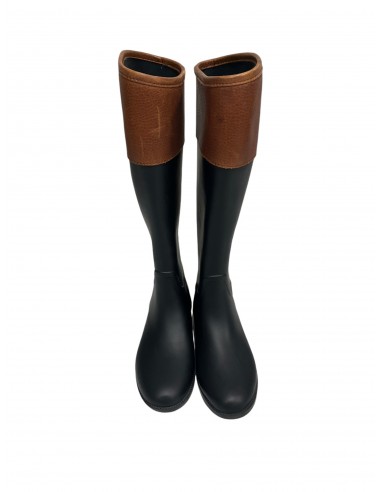 Boots Rain By Tory Burch In Black & Brown, Size: 6 commande en ligne