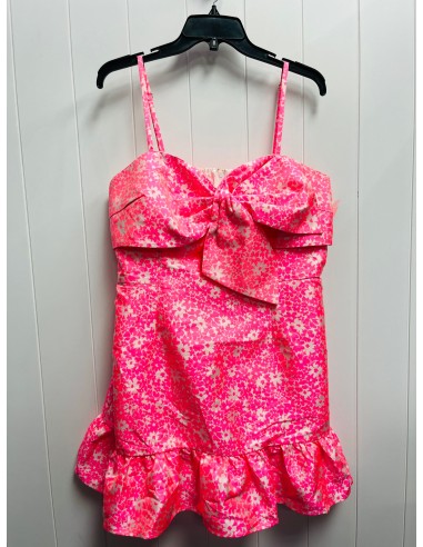 Dress Party Short By Lilly Pulitzer In Pink & White, Size: 14 plus qu'un jeu 