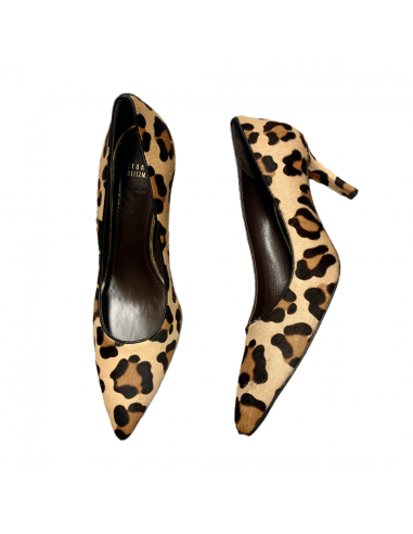 Shoes Designer By Stuart Weitzman In Leopard Print, Size: 10.5 Amélioration de cerveau avec