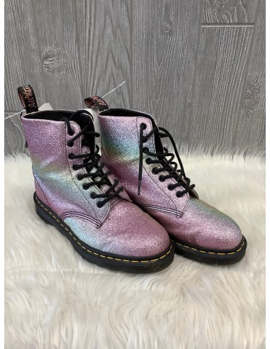 Boots Combat By Dr Martens In Rainbow Print, Size: 9 JUSQU'A -70%! 