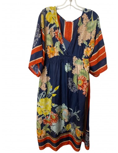 Dress Casual Maxi By Johnny Was In Floral Print, Size: M des créatures d'habitude