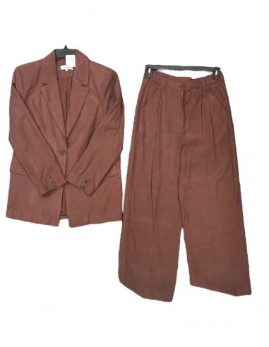 Pants Suit 2pc By Cma In Brown, Size: 2 Paris Déstockage Promo