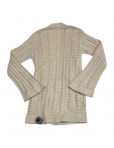 Sweater Cardigan Designer By Johnny Was In Beige, Size: Xs de technologie