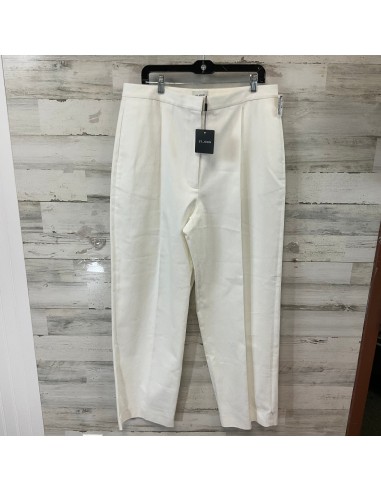 Pants Wide Leg By St. John In White, Size: 14 Venez découvrir notre 