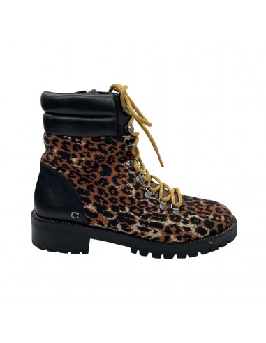 Boots Designer By Coach In Animal Print, Size:8 Les magasins à Paris