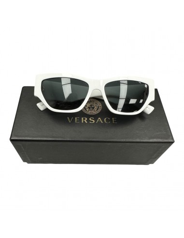 Sunglasses Luxury Designer By Versace In White Fin de série