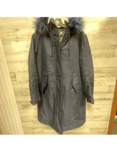 Coat Parka By raw In Navy, Size: L Comparez plus de prix