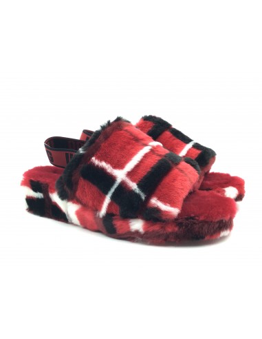 Shoes Designer By Ugg In Black & Red, Size: 10 pas cher 