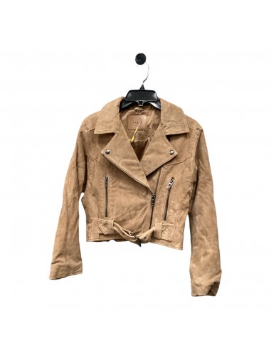 Jacket Moto Leather By Blanknyc In Brown, Size: Xs Livraison rapide